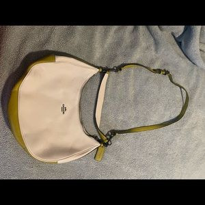 Coach handbag with shoulder and crossbody strap